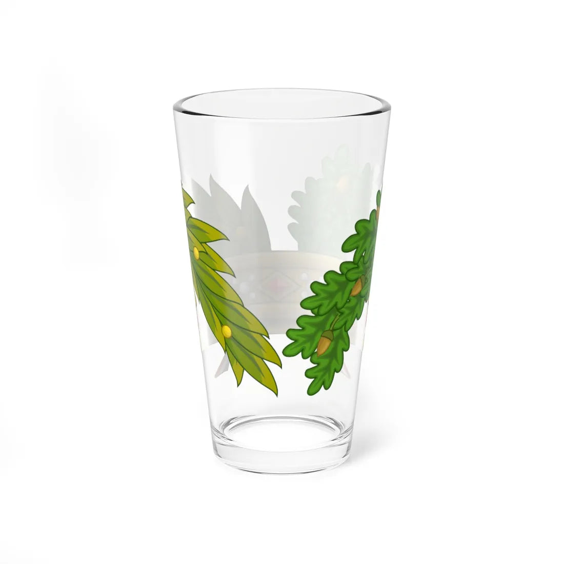 Crown of Italian Province (Italy) (Coat of Arms) Pint Glass 16oz - Go Mug Yourself