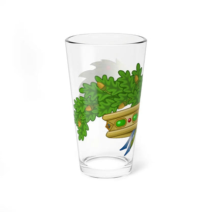 Crown of Italian Province Variant (Italy) (Coat of Arms) Pint Glass 16oz - Go Mug Yourself