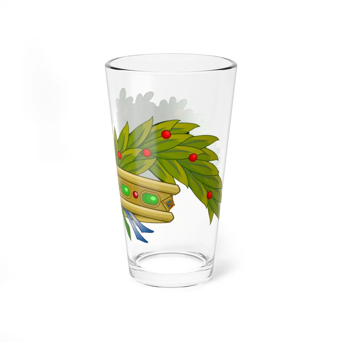 Crown of Italian Province Variant (Italy) (Coat of Arms) Pint Glass 16oz - Go Mug Yourself