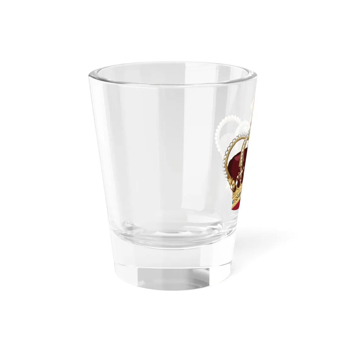 Crown of Italy (Italy) (Coat of Arms) Shot Glass 1.5oz - Go Mug Yourself