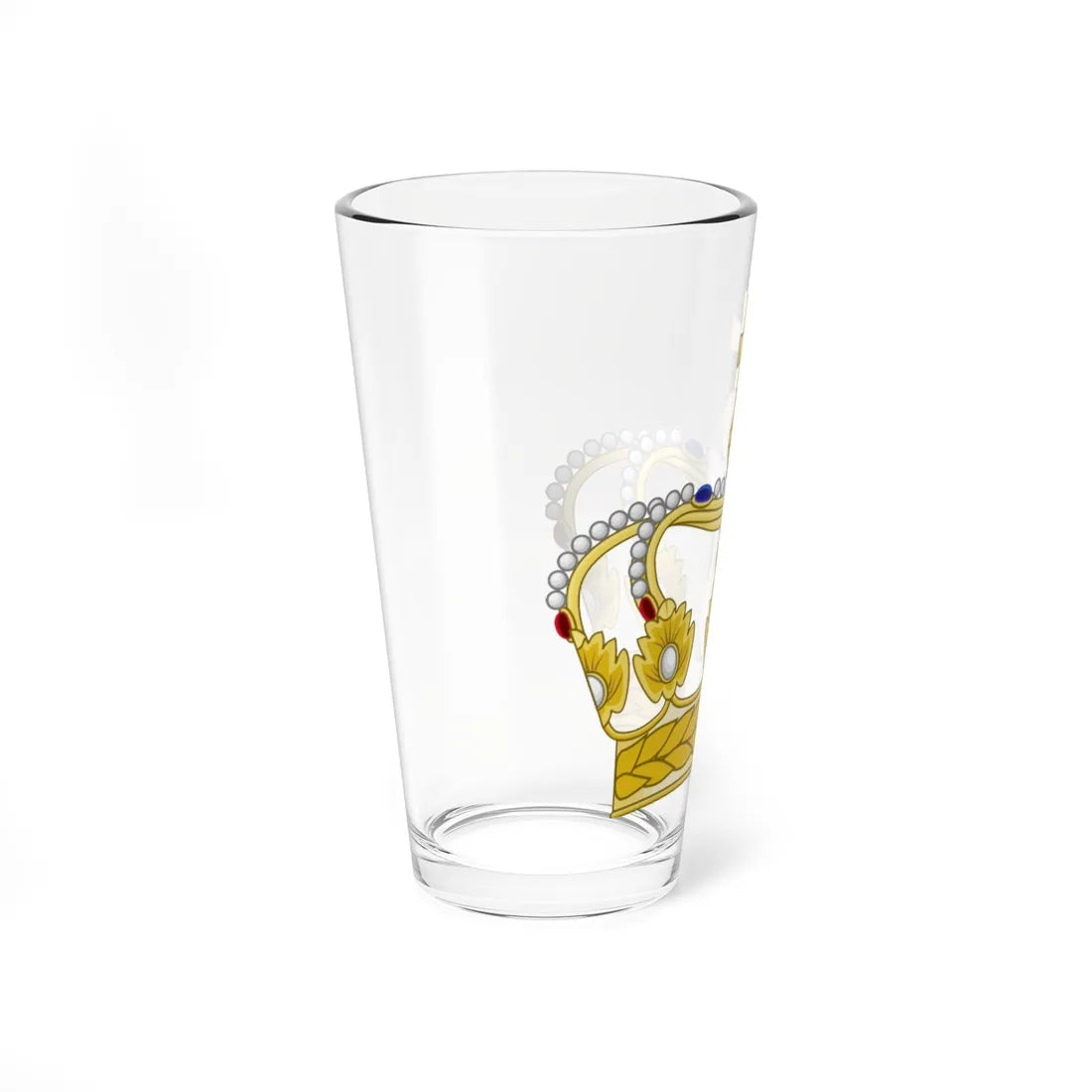 Crown of King of Italy Napoleonic (Italy) (Coat of Arms) Pint Glass 16oz - Go Mug Yourself