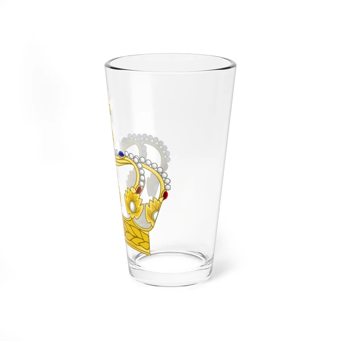 Crown of King of Italy Napoleonic (Italy) (Coat of Arms) Pint Glass 16oz - Go Mug Yourself