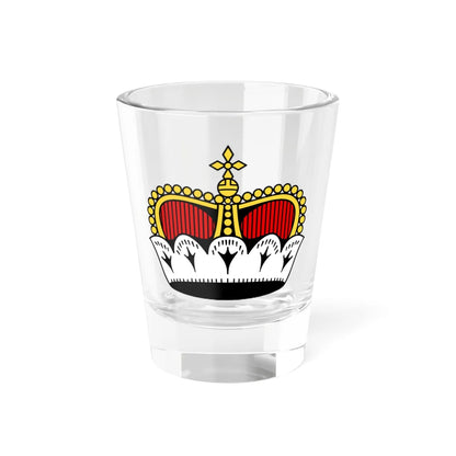 Crown of Liechtenstein (Liechtenstein) (Coat of Arms) Shot Glass 1.5oz 1.5oz - Go Mug Yourself