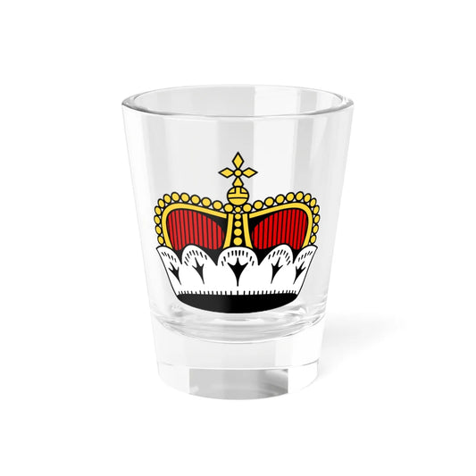 Crown of Liechtenstein (Liechtenstein) (Coat of Arms) Shot Glass 1.5oz 1.5oz - Go Mug Yourself