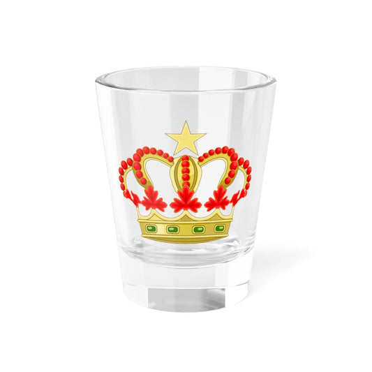 Crown of Morocco 2 (Morocco) (Coat of Arms) Shot Glass 1.5oz 1.5oz - Go Mug Yourself