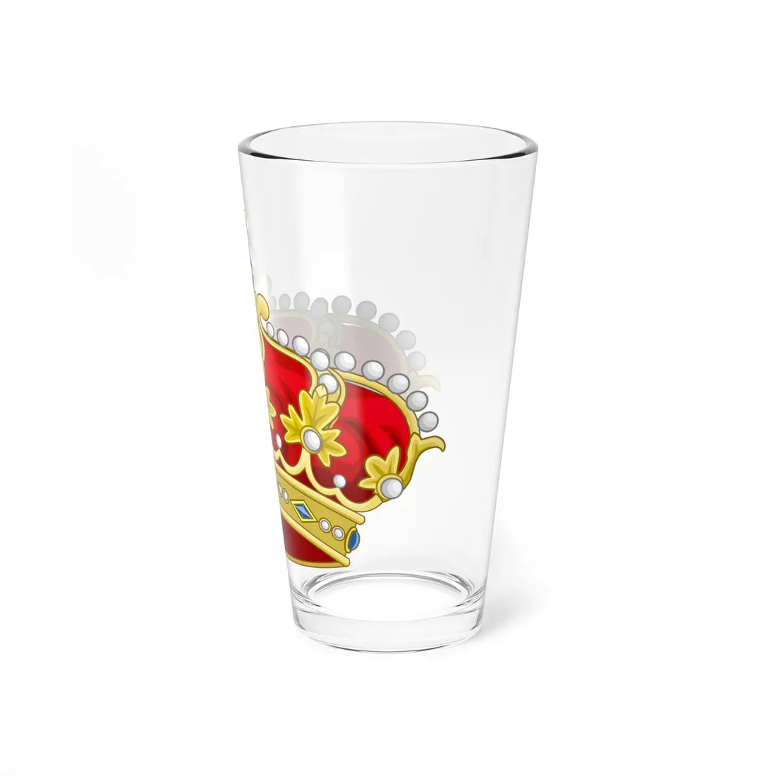 Crown of Parma (Italy) (Coat of Arms) Pint Glass 16oz - Go Mug Yourself