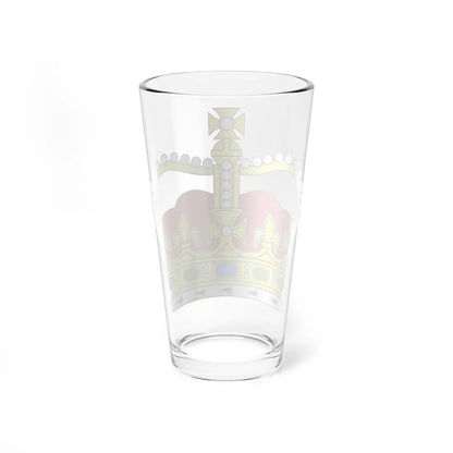 Crown of Saint Edward Heraldry - simplified (United Kingdom) (Coat of Arms) Pint Glass 16oz - Go Mug Yourself