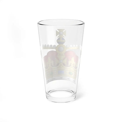 Crown of Saint Edward Heraldry - Victorian Era (United Kingdom) (Coat of Arms) Pint Glass 16oz - Go Mug Yourself