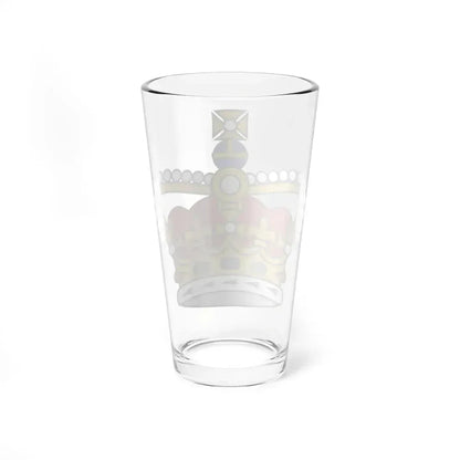 Crown of Saint Edward Heraldry Victorian Era (United Kingdom) (Coat of Arms) Pint Glass 16oz - Go Mug Yourself
