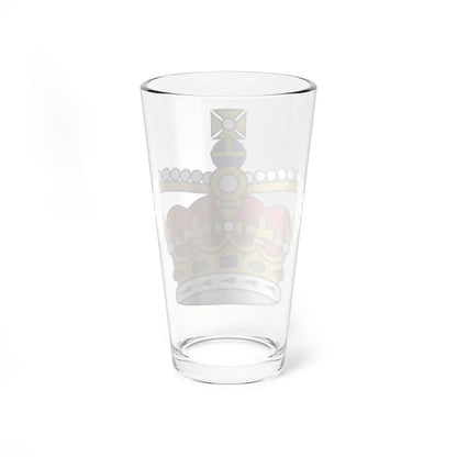 Crown of Saint Edward Heraldry Victorian Era (United Kingdom) (Coat of Arms) Pint Glass 16oz - Go Mug Yourself