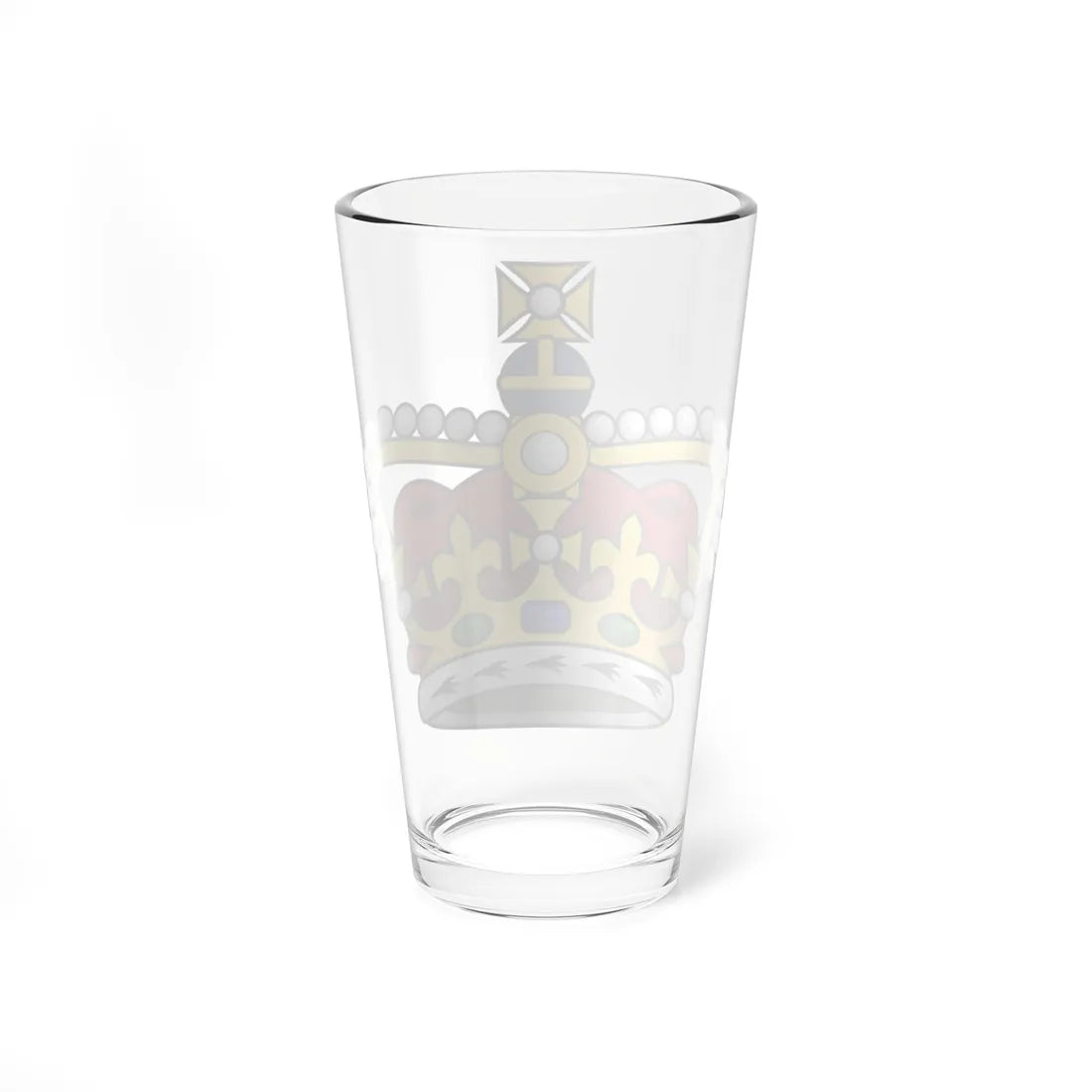 Crown of Saint Edward Victorian Era (United Kingdom) (Coat of Arms) Pint Glass 16oz - Go Mug Yourself