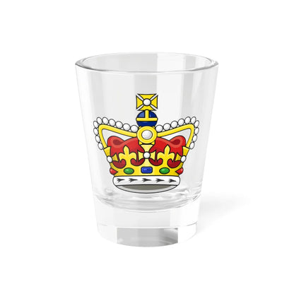 Crown of Saint Edward Victorian Era (United Kingdom) (Coat of Arms) Shot Glass 1.5oz 1.5oz - Go Mug Yourself