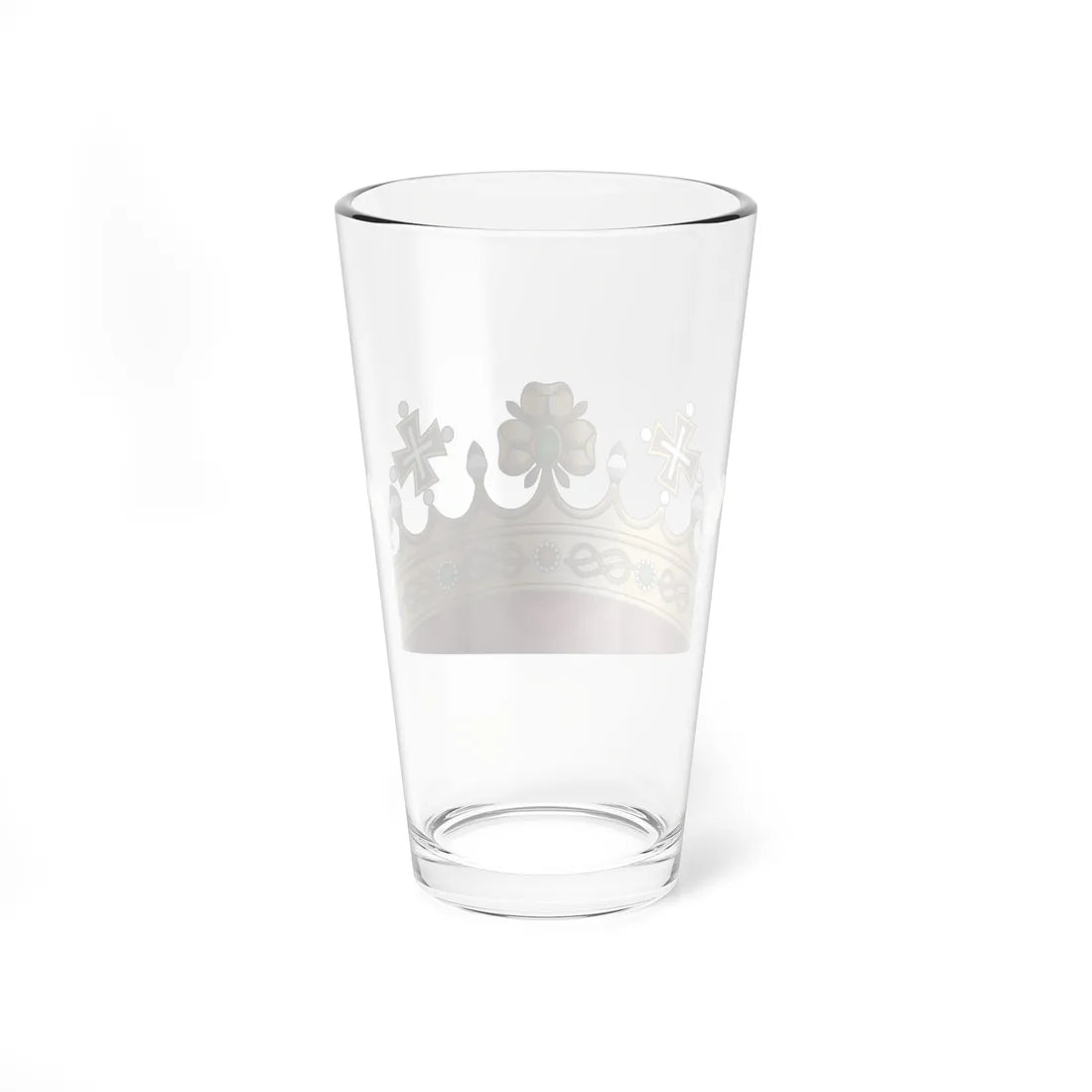 Crown of Savoy-Genova (Italy) (Coat of Arms) Pint Glass 16oz - Go Mug Yourself