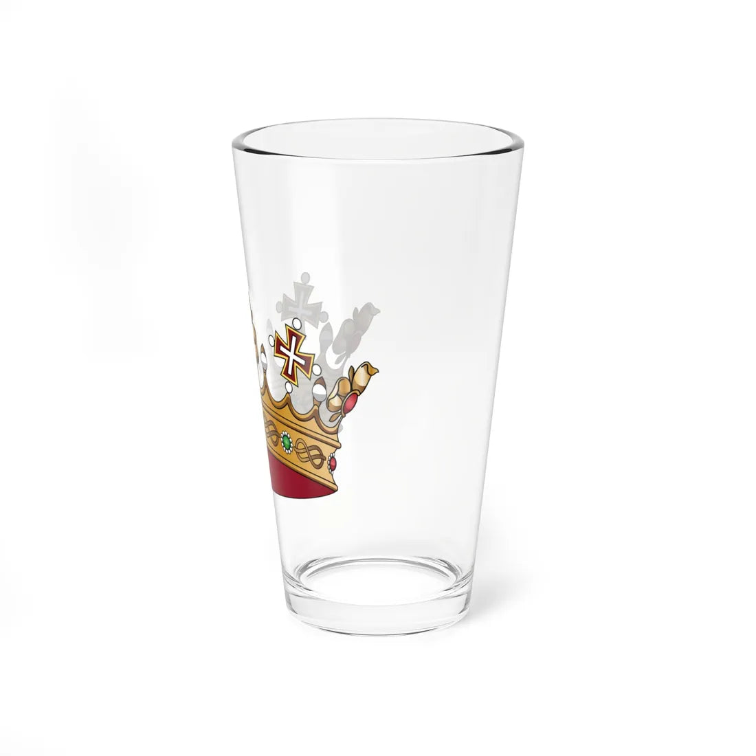 Crown of Savoy-Genova (Italy) (Coat of Arms) Pint Glass 16oz - Go Mug Yourself
