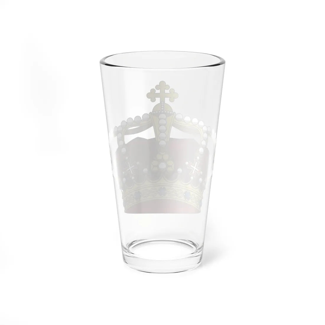 Crown of Savoy (Italy) (Coat of Arms) Pint Glass 16oz - Go Mug Yourself