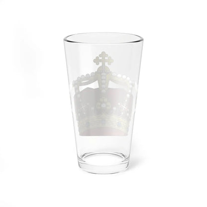 Crown of Savoy (Italy) (Coat of Arms) Pint Glass 16oz - Go Mug Yourself