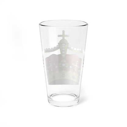 Crown of the crownprince of Italy 1890 (Italy) (Coat of Arms) Pint Glass 16oz - Go Mug Yourself