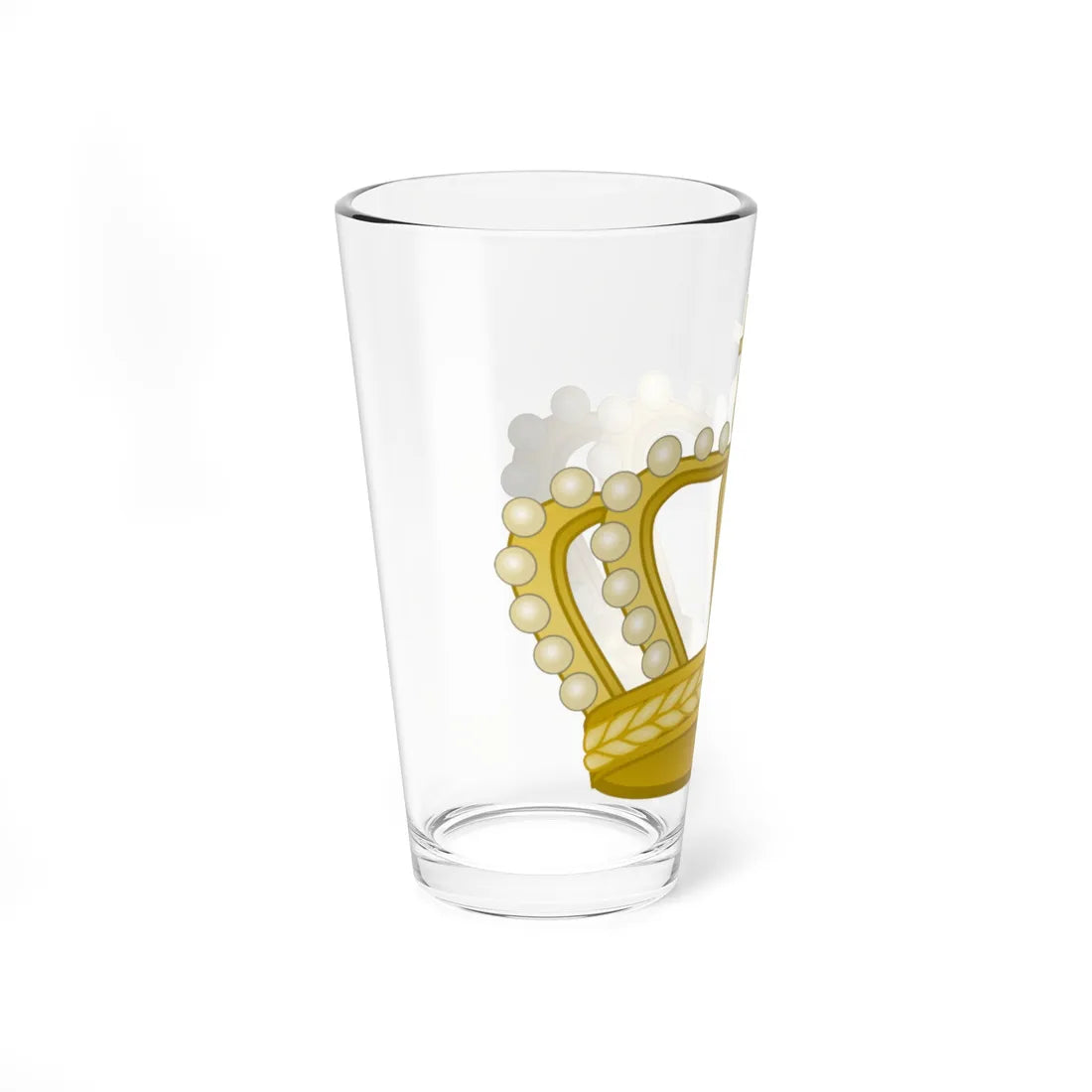 Crown of the Napoleonic Kingdom of Italy (Italy) (Coat of Arms) Pint Glass 16oz - Go Mug Yourself