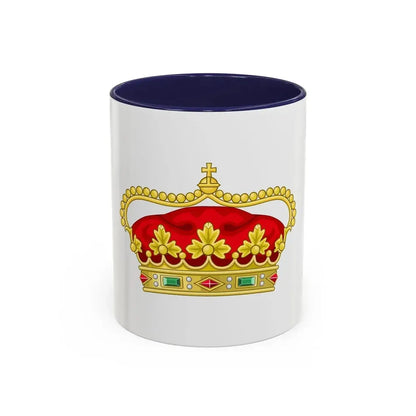 Crown of the Prince of Beira - Accent Coffee Mug 11oz Navy - Go Mug Yourself