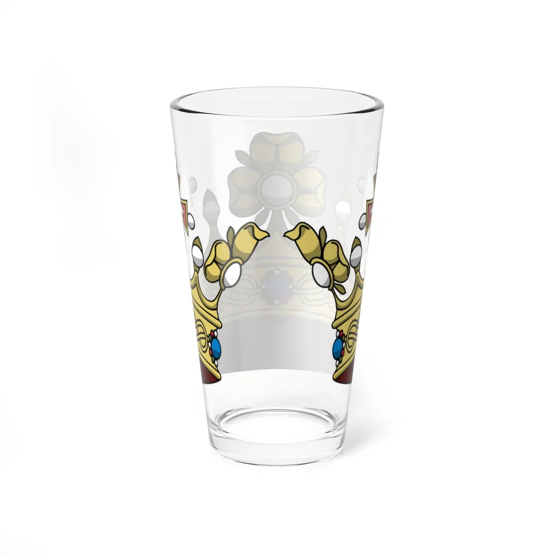 Crown of the princes of the Blood of Italy 1890 (Italy) (Coat of Arms) Pint Glass 16oz - Go Mug Yourself