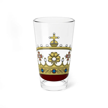 Crown of the royal princes of Italy 1890 (Italy) (Coat of Arms) Pint Glass 16oz 16oz - Go Mug Yourself