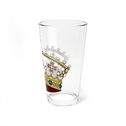 Crown of the royal princes of Italy 1890 (Italy) (Coat of Arms) Pint Glass 16oz - Go Mug Yourself