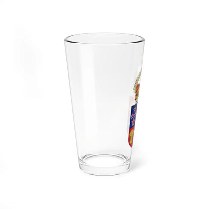 Crowned Arms of New Zealand 1911-1956 (New Zealand) (Coat of Arms) Pint Glass 16oz - Go Mug Yourself