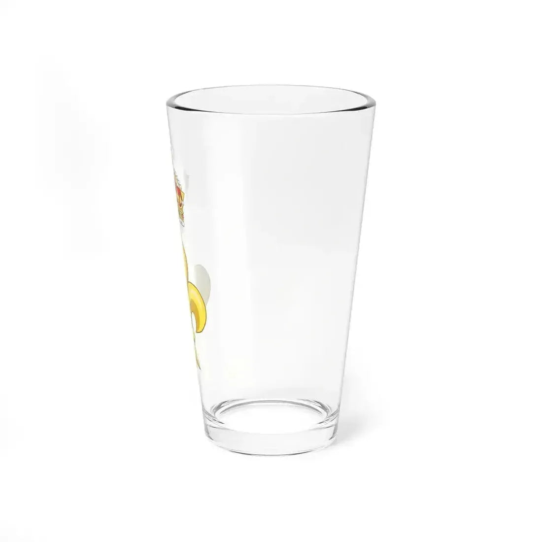 Crowned Fleur de lys (Tudor Crown) - Pint Glass 16oz - Go Mug Yourself