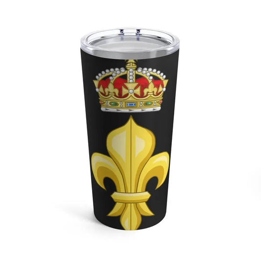 Crowned Fleur de lys (Tudor Crown) - Tumbler 20oz 20oz - Go Mug Yourself