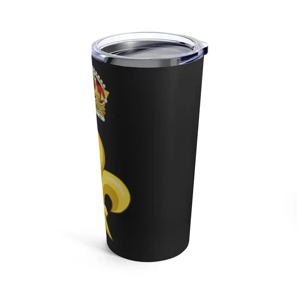 Crowned Fleur de lys (Tudor Crown) - Tumbler 20oz - Go Mug Yourself