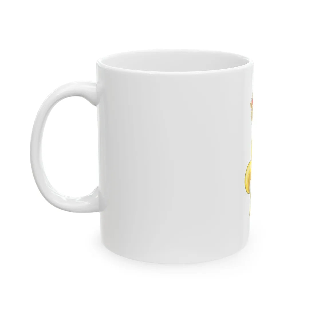 Crowned Fleur de lys (Tudor Crown) - White Coffee Mug - Go Mug Yourself