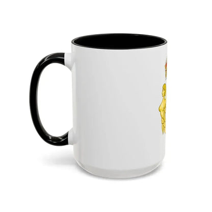 Crowned Harp (Tudor Crown) - Accent Coffee Mug - Go Mug Yourself