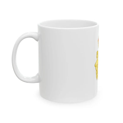 Crowned Harp (Tudor Crown) - White Coffee Mug - Go Mug Yourself