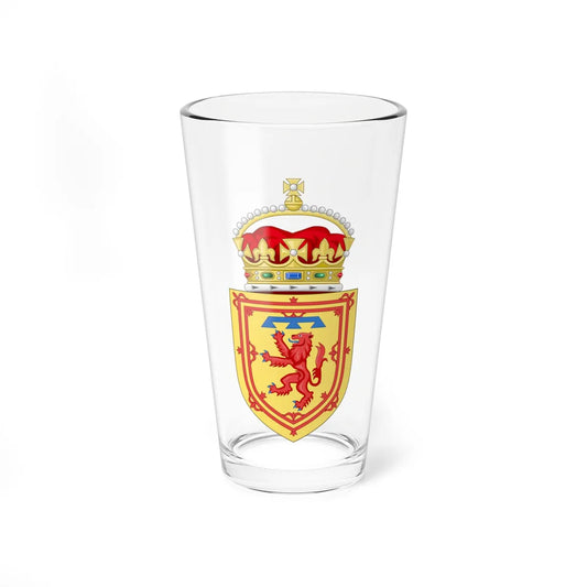 Crowned Inescutcheon of the Duke of Rothesay (United Kingdom) (Coat of Arms) Pint Glass 16oz 16oz - Go Mug Yourself