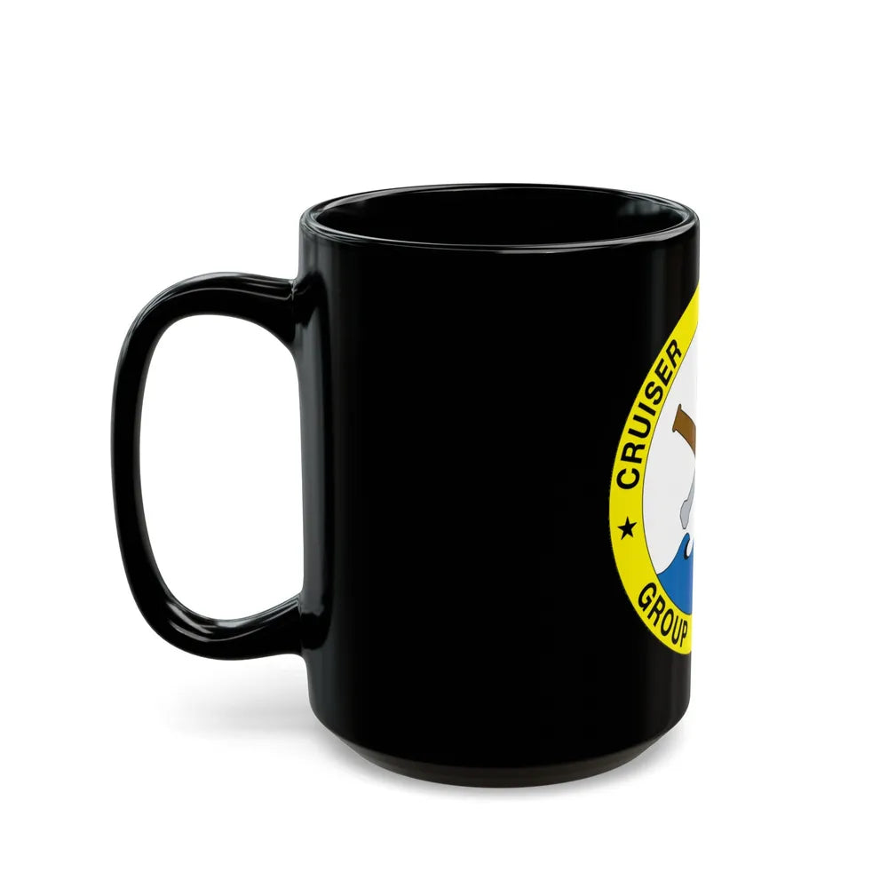 Cruise Destroyer Group Three (U.S. Navy) Black Coffee Mug-Go Mug Yourself