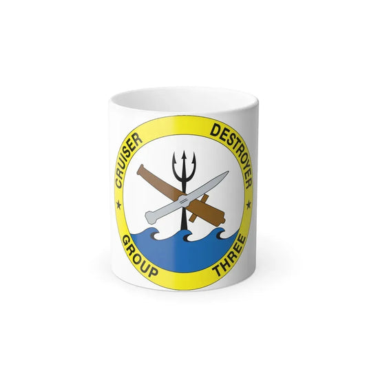 Cruise Destroyer Group Three (U.S. Navy) Color Changing Mug 11oz Default Title 11oz - Go Mug Yourself