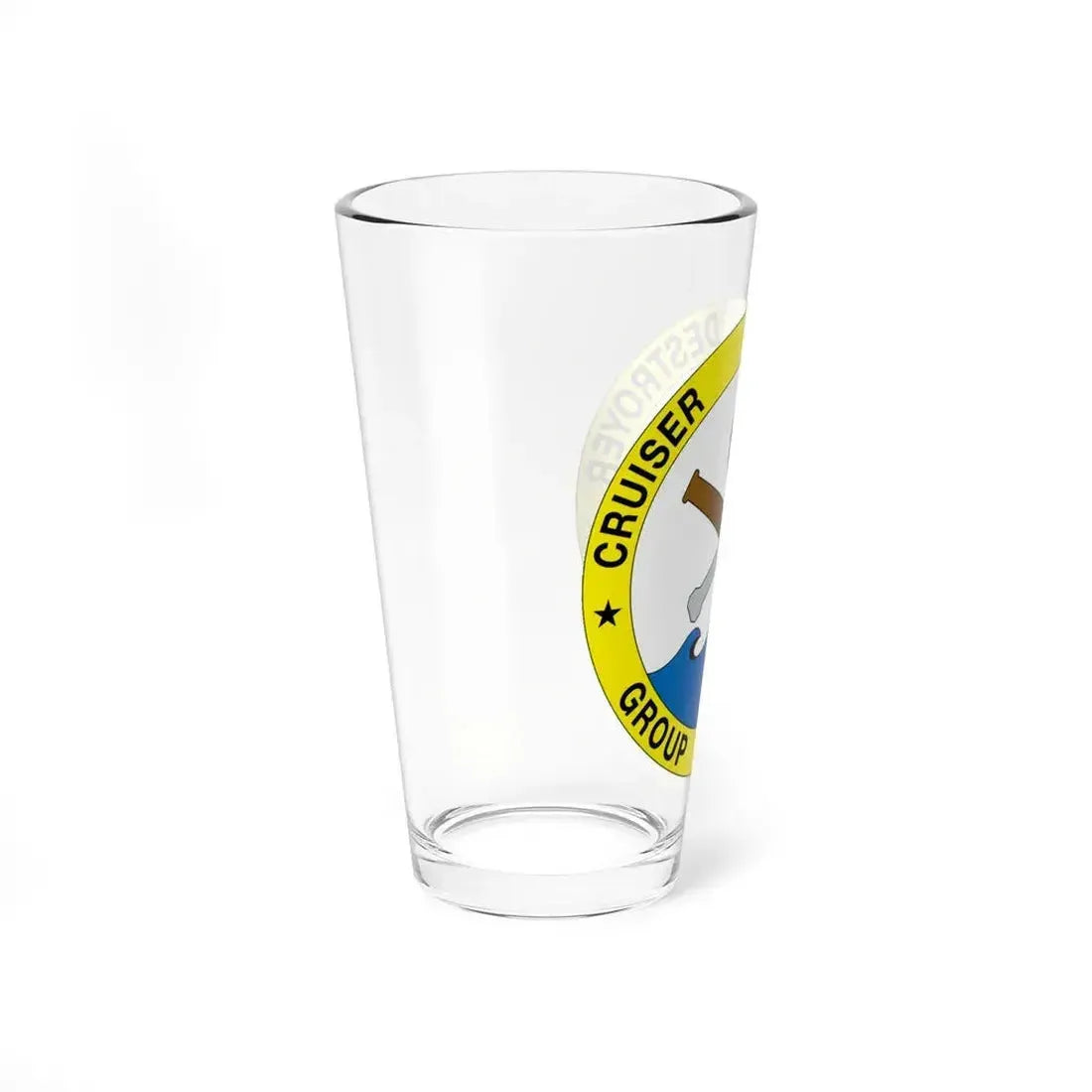 Cruise Destroyer Group Three (U.S. Navy) Pint Glass 16oz - Go Mug Yourself