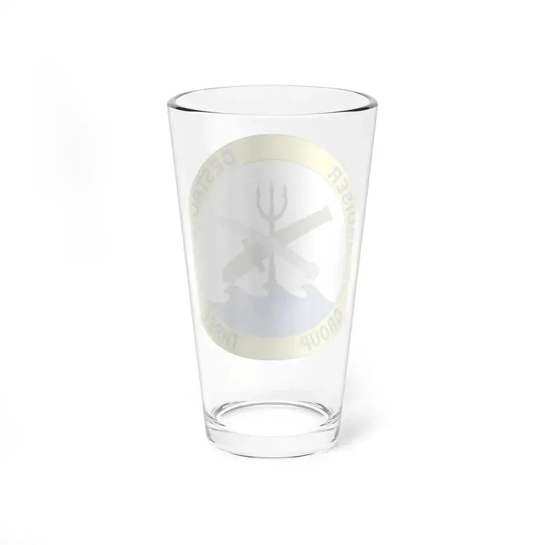 Cruise Destroyer Group Three (U.S. Navy) Pint Glass 16oz - Go Mug Yourself