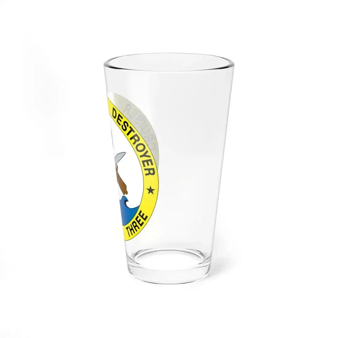 Cruise Destroyer Group Three (U.S. Navy) Pint Glass 16oz - Go Mug Yourself