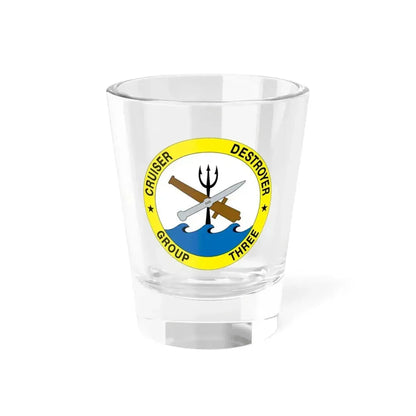 Cruise Destroyer Group Three (U.S. Navy) Shot Glass 1.5oz 1.5oz - Go Mug Yourself