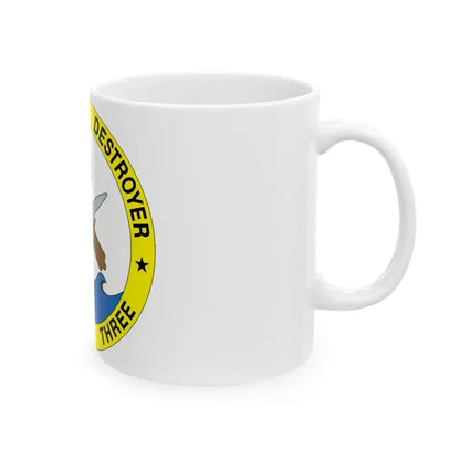 Cruise Destroyer Group Three (U.S. Navy) White Coffee Mug - Go Mug Yourself