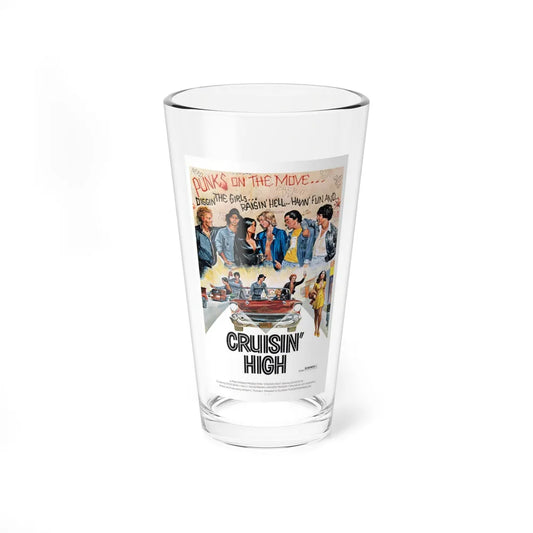 CRUISIN' HIGH (CAT MURKIL AND THE SILKS) 1976 Movie Poster - Pint Glass 16oz-16oz-Go Mug Yourself