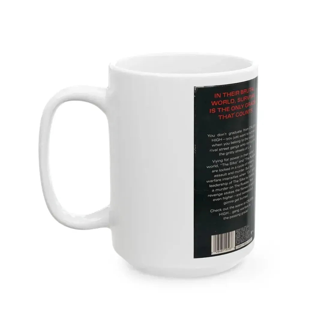 CRUISIN HIGH (VHS COVER) - White Coffee Mug - Go Mug Yourself