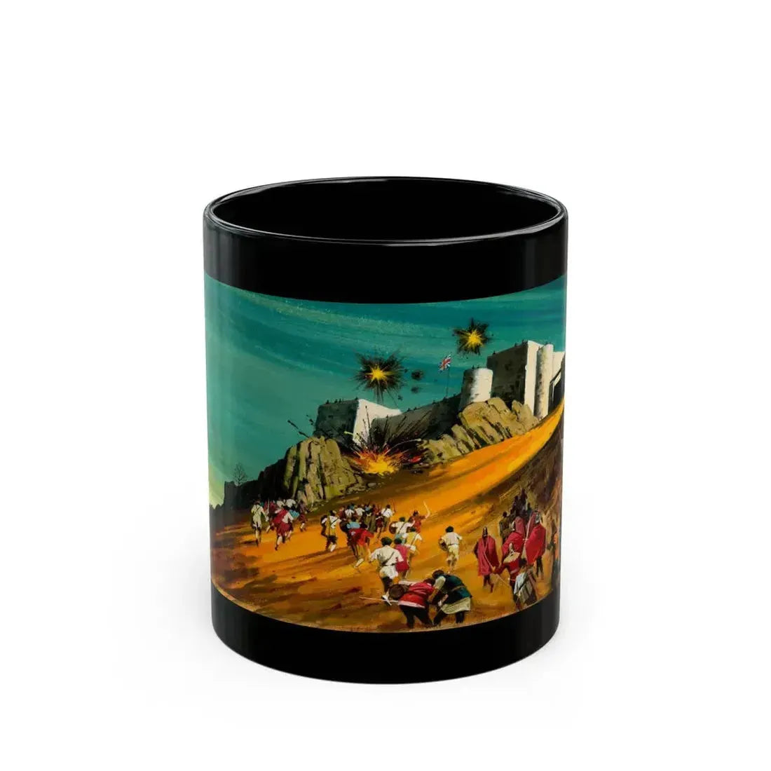 Crusades - Black Coffee Mug 11oz - Go Mug Yourself