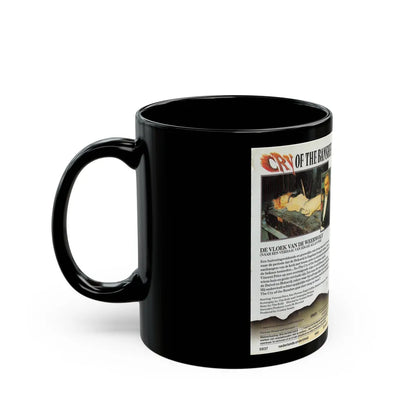 CRY OF THE BANSHEE (VHS COVER) - Black Coffee Mug-Go Mug Yourself