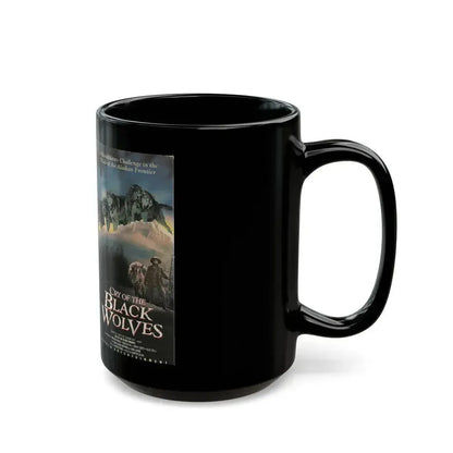 CRY OF THE BLACK WOLVES (VHS COVER) - Black Coffee Mug - Go Mug Yourself