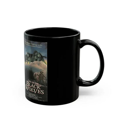CRY OF THE BLACK WOLVES (VHS COVER) - Black Coffee Mug - Go Mug Yourself