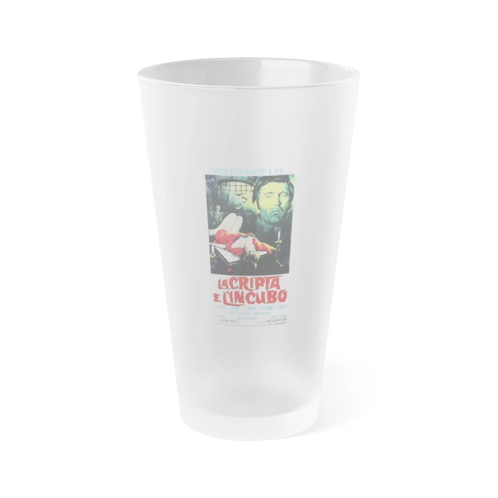 CRYPT OF THE VAMPIRE 1964 Movie Poster - Frosted Pint Glass 16oz-16oz-Frosted-Go Mug Yourself