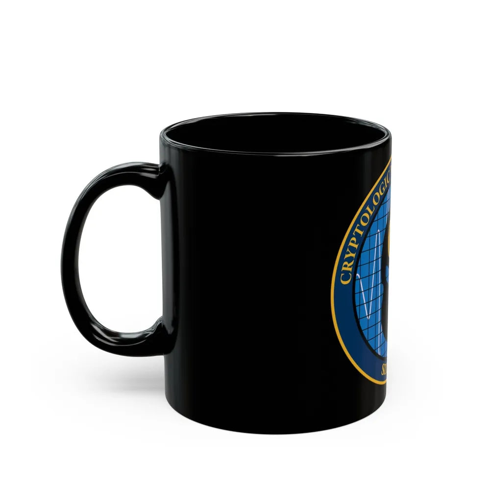 Cryptologic Warfare Activity 66 (U.S. Navy) Black Coffee Mug-Go Mug Yourself