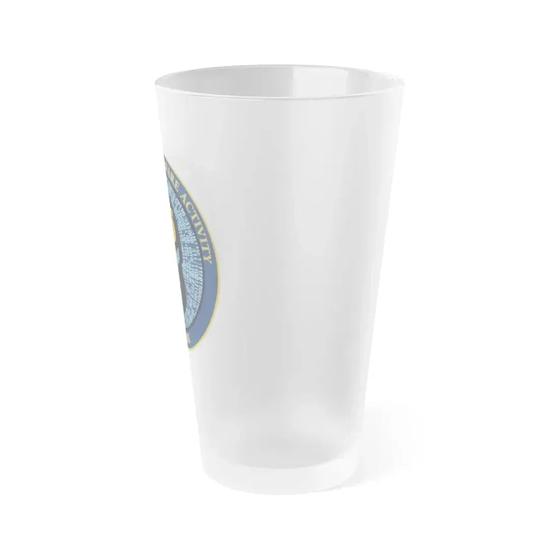 Cryptologic Warfare Activity 66 (U.S. Navy) Frosted Pint Glass 16oz - Go Mug Yourself